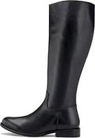 COX , Leder-Stiefel in schwarz, Stiefel für Damen