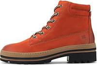 Paul Green , Schnür-Boots in rot, Boots für Damen
