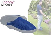 Merkloos Happy Shoes - Gel Slippers Blue aat 41/42