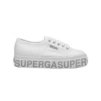 Superga 2790 Cotw Glitterlettering Sneakers Low weiß Damen 