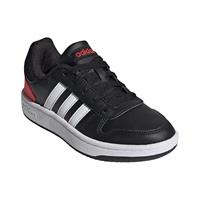 Adidas Hoops 2.0 sneakers zwart/rood kinderen Kinderen