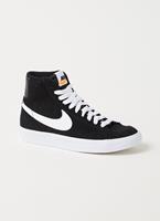 Nike Kinderschuhe Blazer Mid '77 Suede, blk-wht-total orange