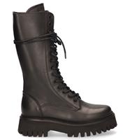 Bronx schnürstiefel groovy Schnürstiefel schwarz Damen 