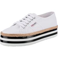 Superga 2790 Cotropew Striped Foxing Sneakers Low weiß Modell 1 Damen 