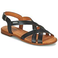 Pikolinos Fashion Sandale, WOX-0556-black, schwarz
