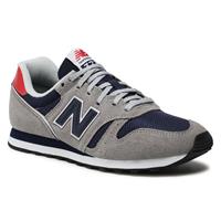 New Balance 373 sneakers grijs/donkerblauw/rood