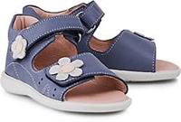 Däumling , Blumen-Sandale in dunkelblau, Sandalen für Mädchen