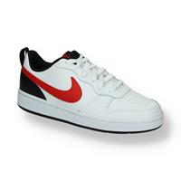 Nike Sneaker Court Borough Low - Weiß/Rot/Schwarz Kinder