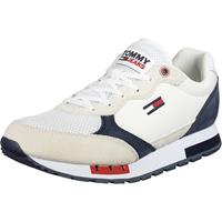 Tommy Jeans Schuhe Retro Runner Mix Sneakers Low weiß Herren 