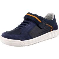 Superfit Halbschuhe EARTH WMS Weite W5 für breite Füße für Jungen blau/orange Junge 