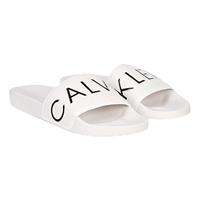 calvinkleinjeans Calvin Klein Jeans Slide Padded Ck Pes YM0YM00073PGA White Sand PGA
