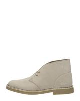 Clarks Schnürstiefeletten, uni, aufgeraut, Wildleder, für Herren, beige