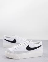 Nike Blazer Low Platform - Damen - White - 