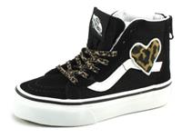 Stoute-schoenen.nl Vans SK8-Hi Leopardo heart Zwart VAN27