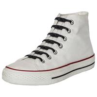 14x Shoeps Elastische Veters Zwart - Sneakers/gympen/sportschoenen Elastieken Veters - Hulp Bij Veters Strikken