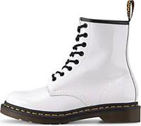 Dr. Martens Dames 1460 W Laarzen in Wit