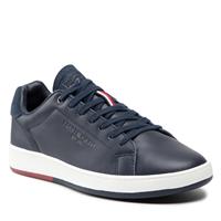 TOMMY HILFIGER chaussures de tennis Homme bleu Pelle