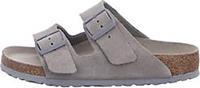 Birkenstock - Maat 43 - Arizona slippers grijs Nubuck