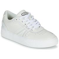 Lacoste Damen-Sneakers L001 aus Leder - White & Green 