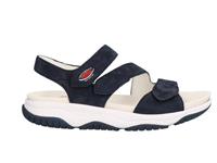 Gabor, Rolling Soft - Komfort Sandale in mittelblau, Sandalen für Damen
