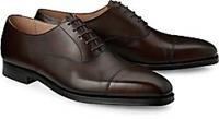 Crockett & Jones , Schnürschuh Hallam in dunkelbraun, Business-Schuhe für Herren