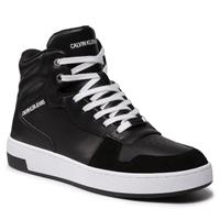 CALVIN KLEIN JEANS chaussures de tennis Homme Noir Pelle Sintetico