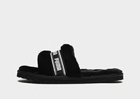 PUMA Fluff Slides Junior, Zwart