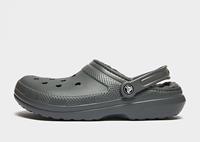 Crocs , Pantolette Classic Lined Clog in dunkelblau, Sandalen für Damen