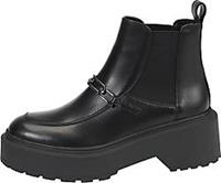 Ekonika , Ankle Boots Stiefeletten  Mit Massiver Sohle in schwarz, Stiefel für Damen