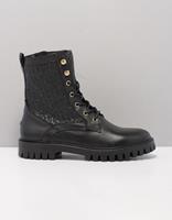 tommyhilfiger TOMMY HILFIGER Monogram lace Up Boot FW0FW05994 Black BDS