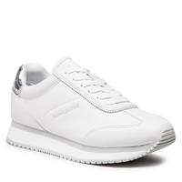 Calvin Klein Jeans Runner Laceup Sneaker Wm Lth YW0YW00399  Bright White YAF