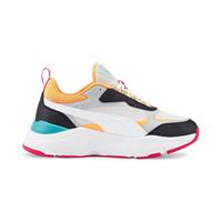 PUMA chaussures de tennis Femme Noir blanc Pelle Sintetico/tessuto