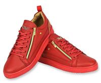 Cash Money  Sneaker E Turn Cesar Red Gold