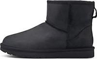 Ugg , Boots Classic Mini Leather in schwarz, Stiefel für Damen