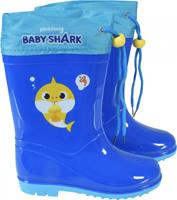 Pinkfong regenlaarzen Baby Shark junior PVC blauw 