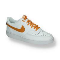 Nike Sportswear Sneaker Court Vision Damen, white-light curry, 38 1/2