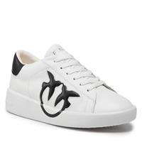 PINKO chaussures de tennis Unisexe Noir blanc