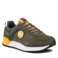 COLMAR chaussures de tennis Homme Verdone Camoscio/nylon