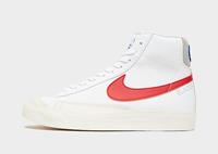 Nike Blazer Mid '77 Kinderschoenen - White/Light Smoke Grey/Phantom/Gym Red - Kind