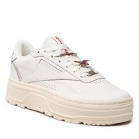 Reebok Club C Double Geo - Beige - Leer - 