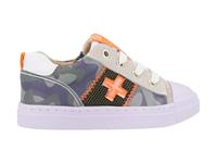 Shoesme Sneakers SH22S021-J Groen / Oranje 