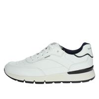 NERO GIARDINI chaussures de tennis Homme blanc Pelle