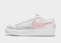 Nike Blazer Low Platform Damen, White/Summit White/Black/Pink Glaze