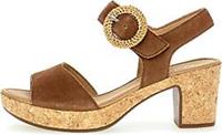 Gabor , Sandalen in dunkelbraun, Sandalen fÃ¼r Damen