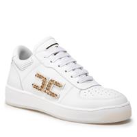 ELISABETTA FRANCHI chaussures de tennis Unisexe blanc