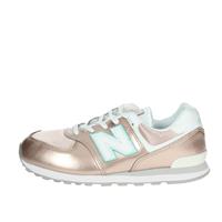 NEW BALANCE chaussures de tennis Fille poudre de riz Pelle Sintetico/tessuto