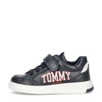 tommyhilfiger TOMMY HILFIGER Low Cut Lace-Up Velcro Sneaker T1B4-32218-1384 S Blue/White X007
