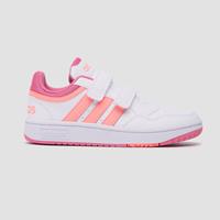 Adidas hoops 3.0 sneakers wit/roze kinderen kinderen