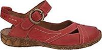 Josef Seibel , Sandale Rosalie 49, Rot in rot, Sandalen für Damen