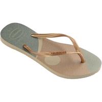 HAVAIANAS Slim Palette Glow Sand Grey/Golden GRAU 27/28